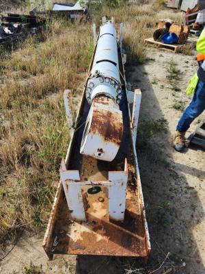 Stick cylinder and stick transport frame