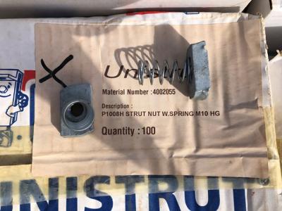 Pallet #82 Comprising Approx  7300 x Unistrut P1008H Channel Nut - M10